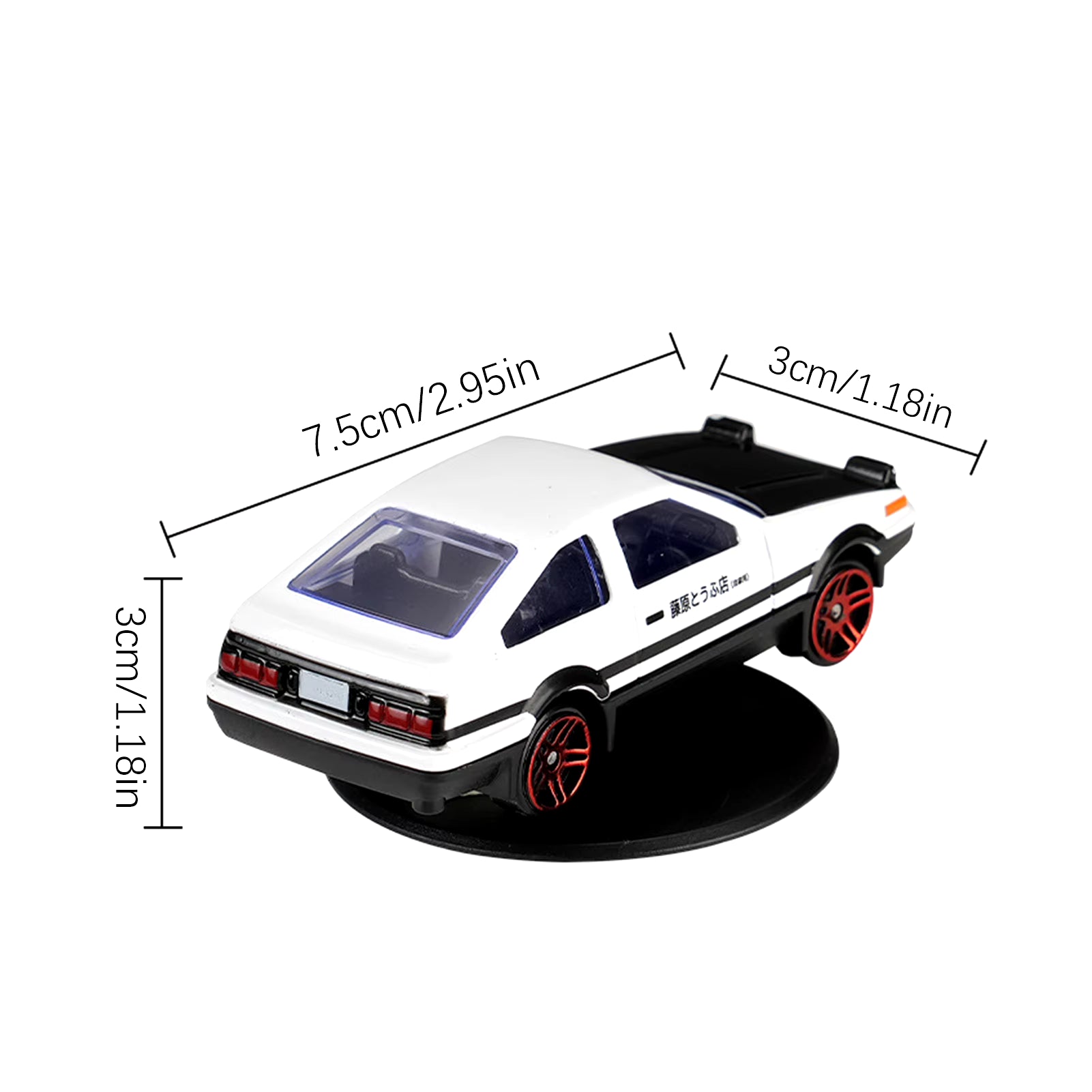 Initial D AE86 Alloy Car Models Toys Metal Diecast Initial D Exquisite Workmanship Car Toys for Kids Gifts Fujiwara Tofu