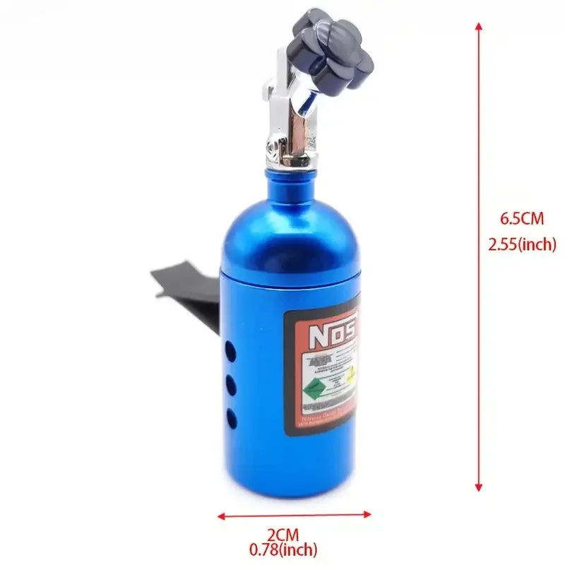 NOS Car Air Freshener Aluminium Scent Boxed Car Air Vent Perfume Refill Fresh