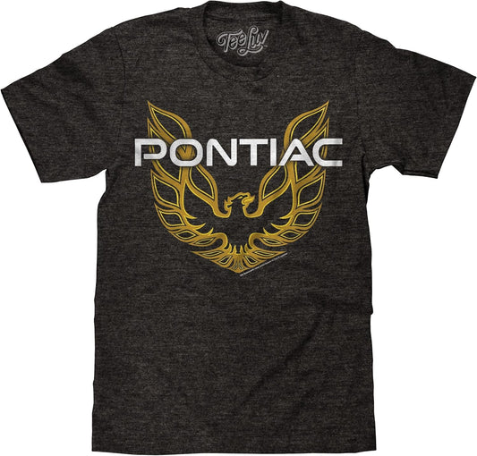 Men'S Pontiac Firebird Shirt - Vintage Pontiac Car Logo Shirt