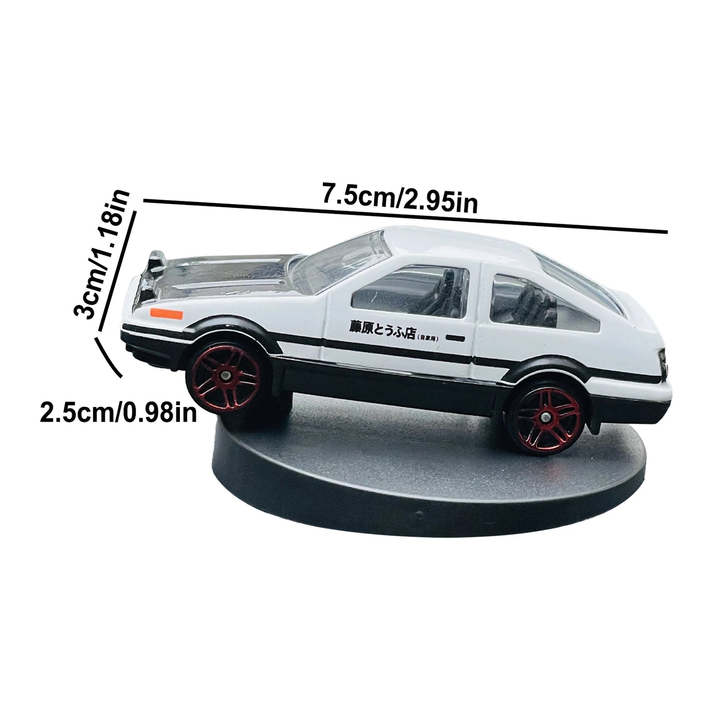 Initial D AE86 Alloy Car Models Toys Metal Diecast Initial D Exquisite Workmanship Car Toys for Kids Gifts Fujiwara Tofu