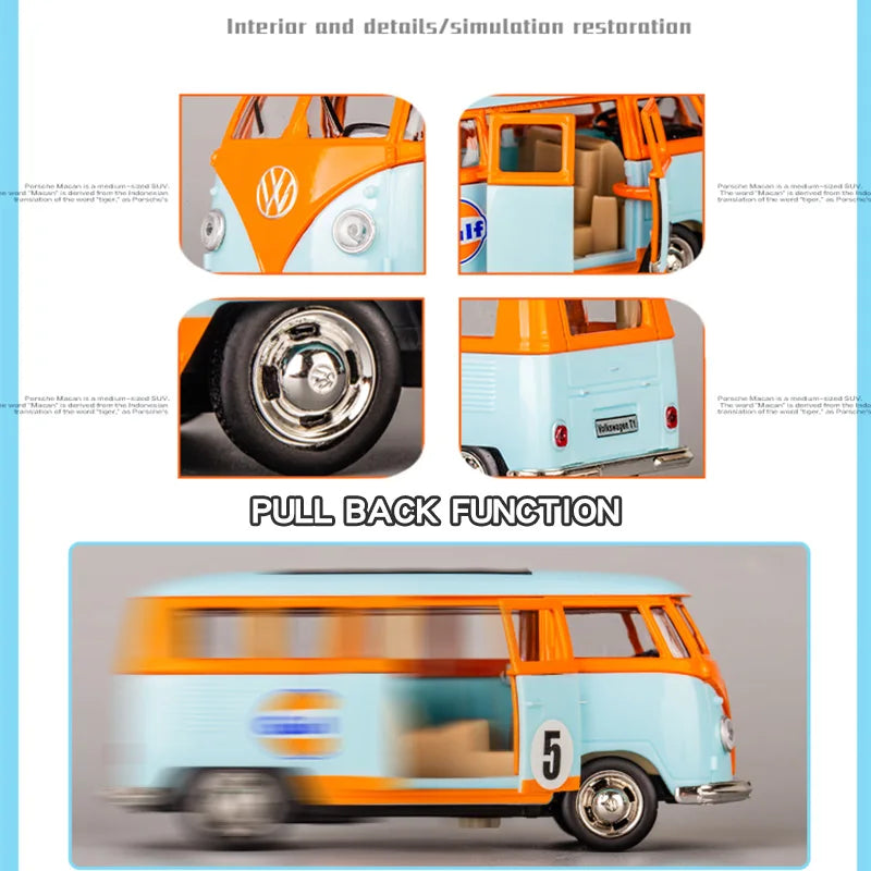 Premium 1:43 Gulf Alloy Car Model - Authentic Replica of Racing Glory, Detailed Craftsmanship, Collectible for Car Enthusiasts &